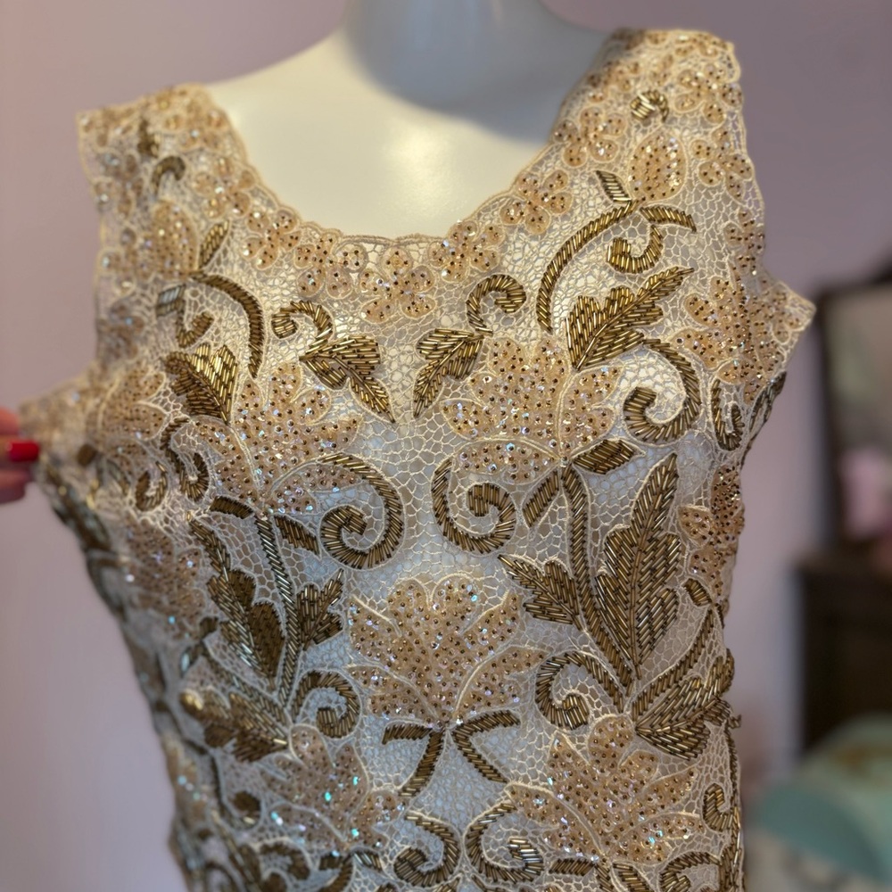 Stunning beaded top